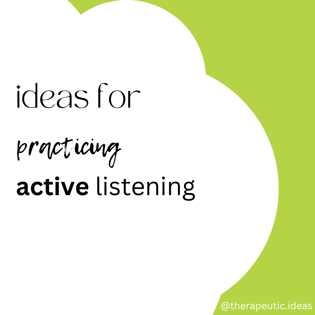 Practicing Active Listening