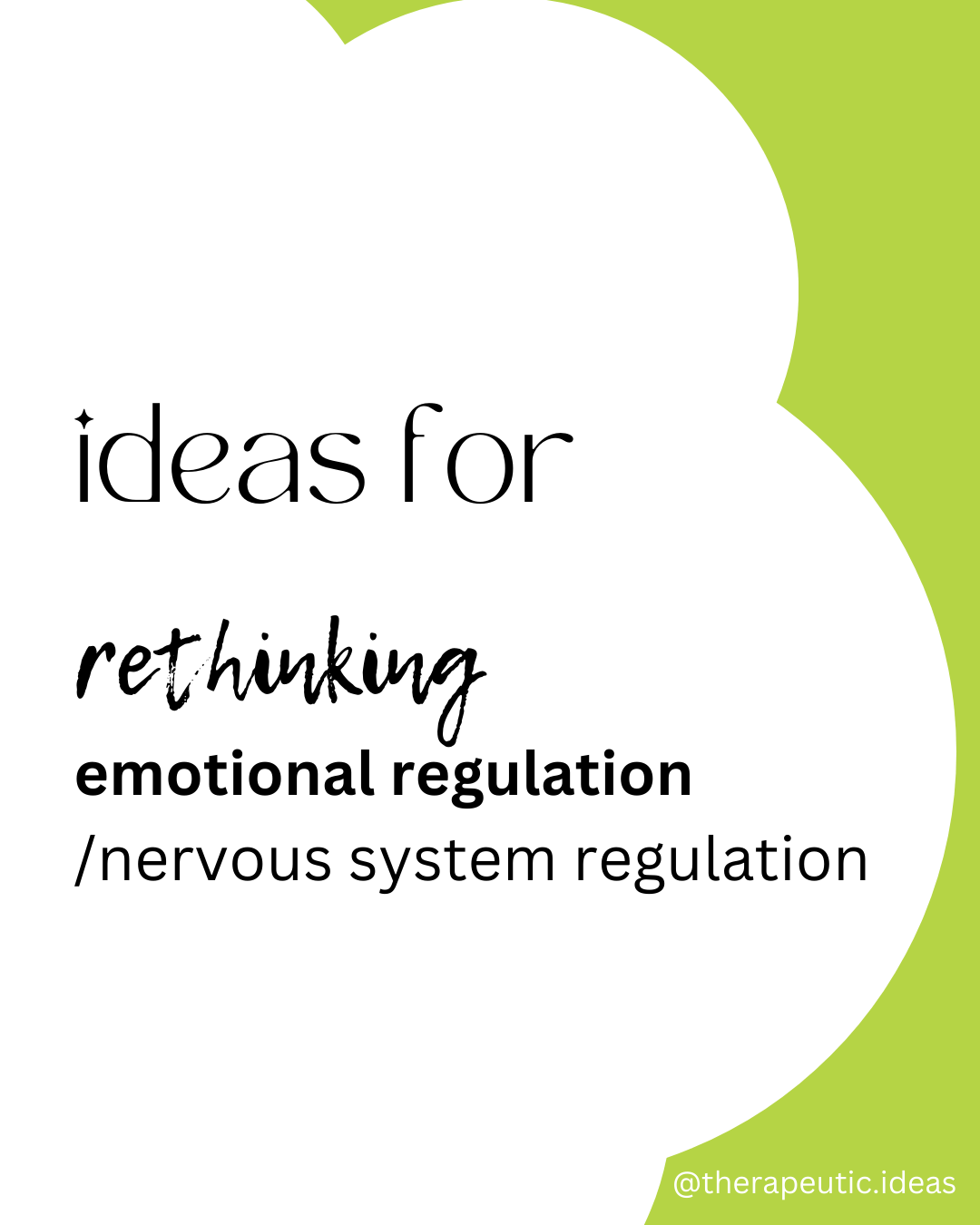 Emotional Regulation